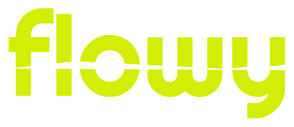 Flowy logo.